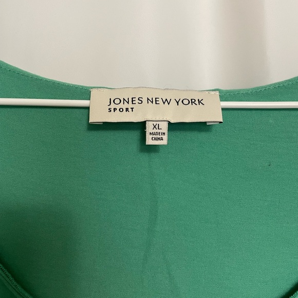 Jones New York Cotton Embroidered XL Tank top - Picture 3 of 8